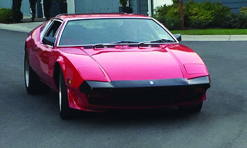 A 1972 De Tomaso Pantera that the author recently flipped. This particular vehicle appeals to a number of different collector markets, including collectors of muscle cars and '70s era vehicles.