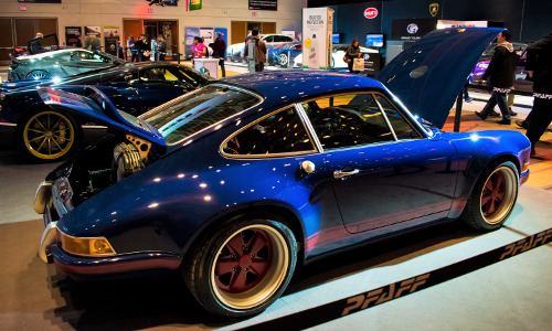 A Singer Porsche 911 brought to Auto Exotica by Pfaff Automotive.
