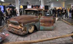 A Rusty Chevy Apache at Motorama '17