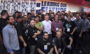 The Top 40 Finalists all pose for a photo op in SEMA Central Hall – at the top 40 event, 10 winning ‘young guns’ were specifically honoured (Photo: Barett Poley)