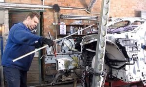 Arthur Tussik, put a video out on YouTube that takes us through his repair on an extremely beat up BMW 7 50i in just twenty minutes.