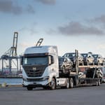 Nissan among the first to trial all-electric, heavy-duty trucks for new vehicle deliveries