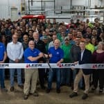 LEER Group Hosts Ribbon Cutting Ceremony for New Commercial Aluminum Cap Manufacturing Facility