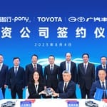 Pony.ai and Toyota to Form Joint Venture to Advance Mass Production of L4 Autonomous Vehicles